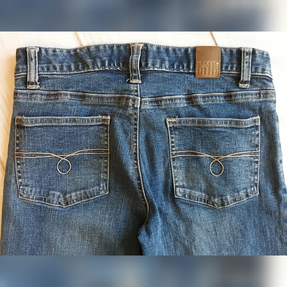 TILT Vintage Medium-Dark Wash Flare Jeans Size 3 Regular - Picture 5 of 12